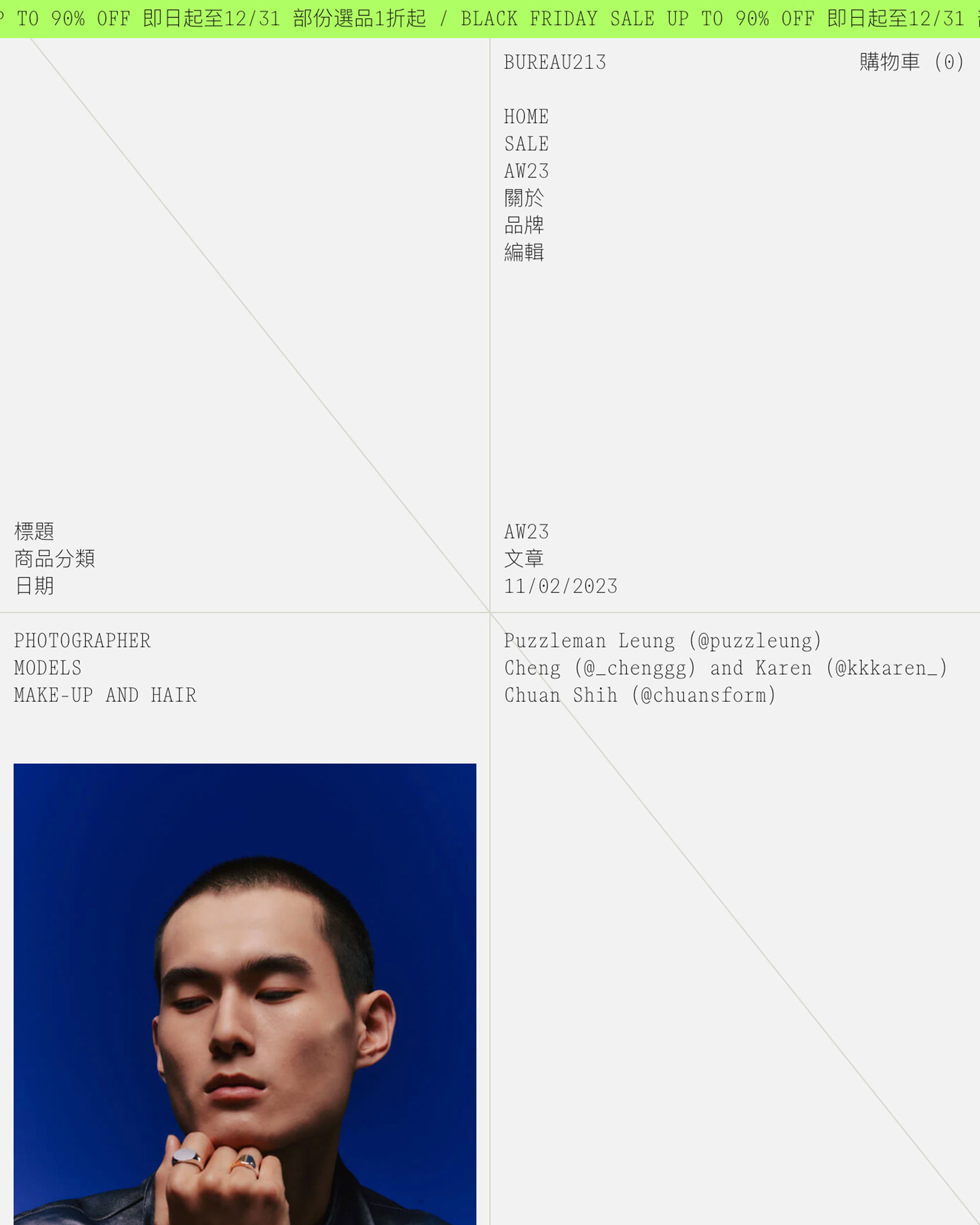 Pedro Ajo, work: Bureau 213 Website (fig. 3)