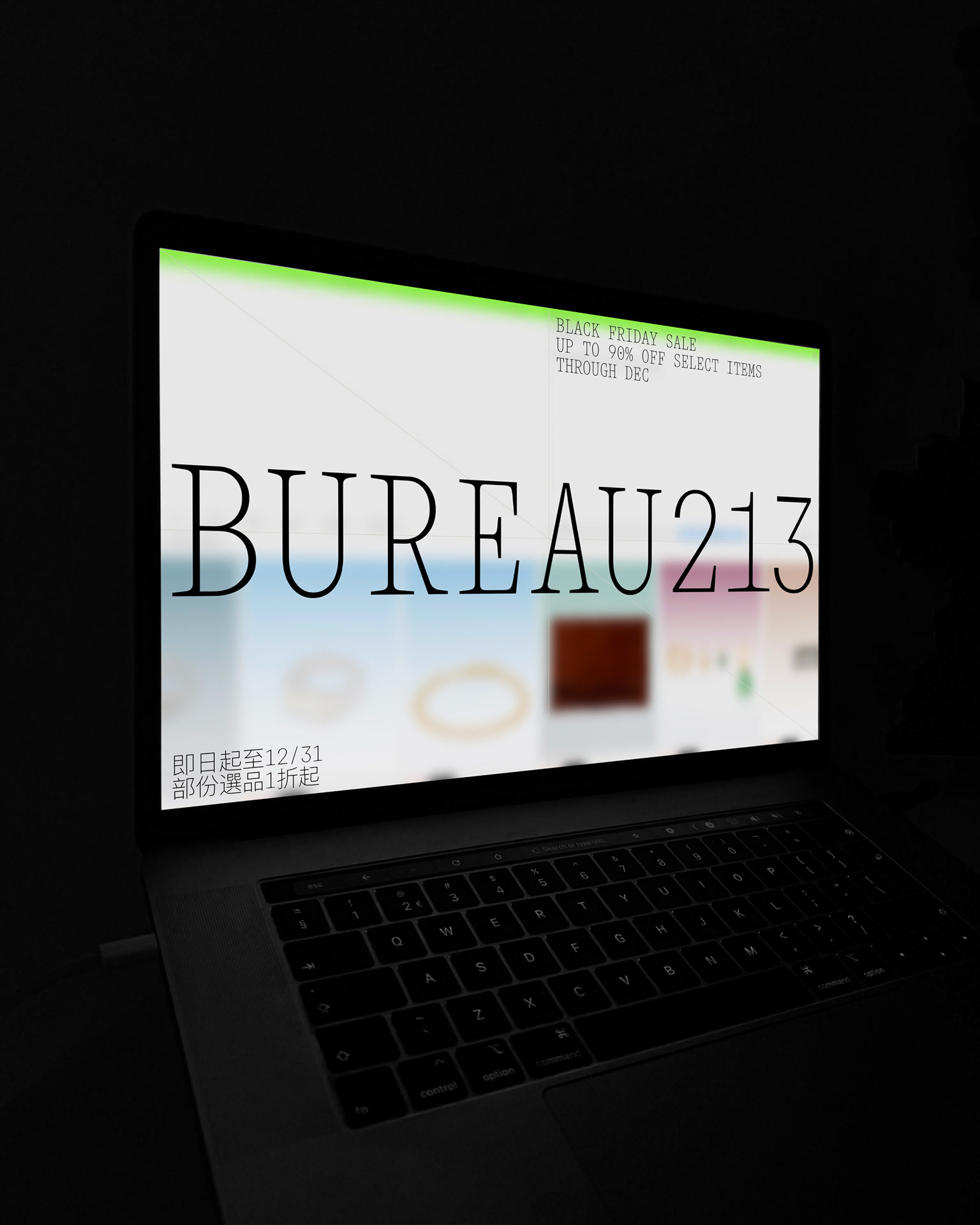 Pedro Ajo, work: Bureau 213 Website (fig. 1)